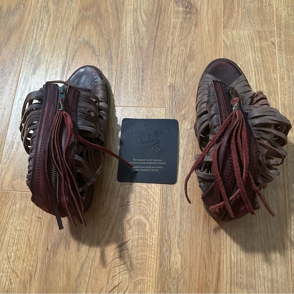 RARE! Freebird by Stephen India gladiator sandals - Picture 6 of 7